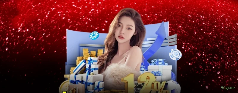 Imagem promocional dos ganhos da 90game
